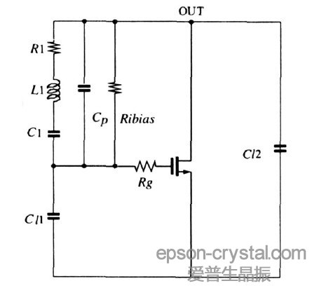 圖2  晶振部分的具體電路。